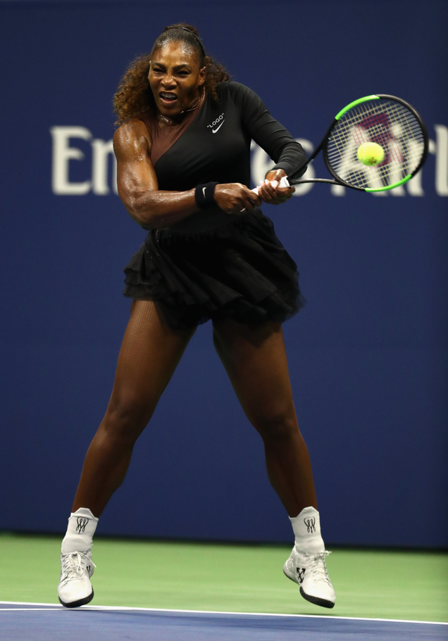 Illustration for article titled You've Been Served: Serena William's Ladylike—and Winning!—US Open Look Speaks Volumes